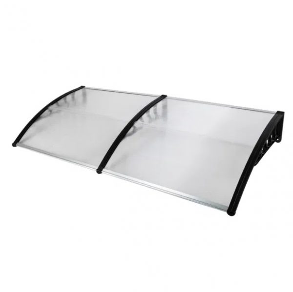 Outdoor Front Door Window Awning Patio Canopy Rain Cover UV Protected Eaves RT
