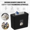 Woolsche 5 Sheet Cross Cut Paper Shredder For Home Use, Jam Proof