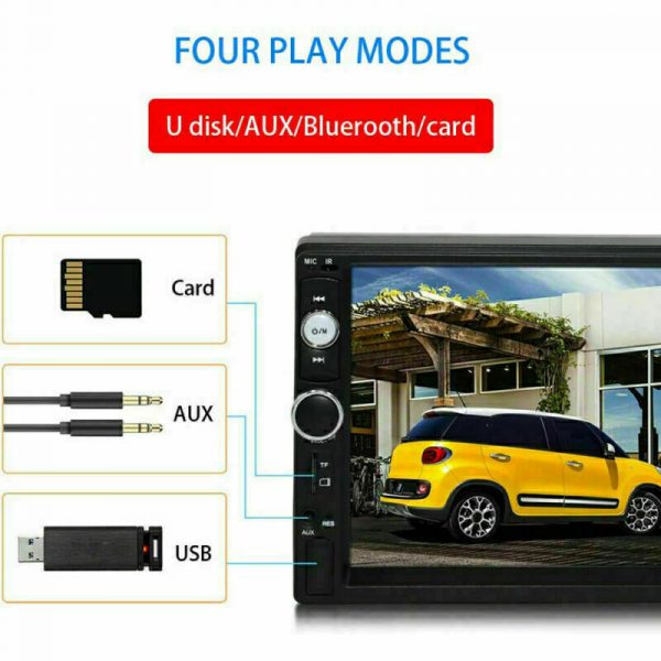 70056688-b187-442c-8807-c234cf620f73.jpg AUX Car MP5 Player Double 2DIN Bluetooth Touch Screen Stereo Radio USB Camera