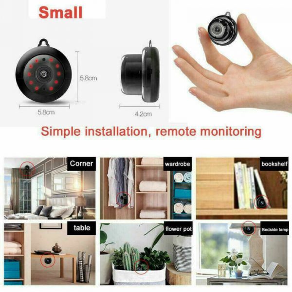 9b2cef75-6a6e-4619-81e8-46127c7733ad.jpg CCTV Camera WiFi 1080P Wireless IR Indoor Outdoor Security Night Vision Home CAM