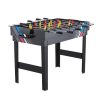 4-in-1 Combo Game Table Set, Air Hockey Table, Multi Combination Table With Air Hockey, Pool Billiard, Foosball, Ping Pong, Pushers & Pucks, Sports Arcade Table For Family Game Room Office
