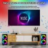 Wireless Speaker With Subwoofer, Large Boombox Speaker, Stereo Speaker, Subwoofer, Outdoor Wireless Speaker, Party Disco Light, TWS, TF, AUX