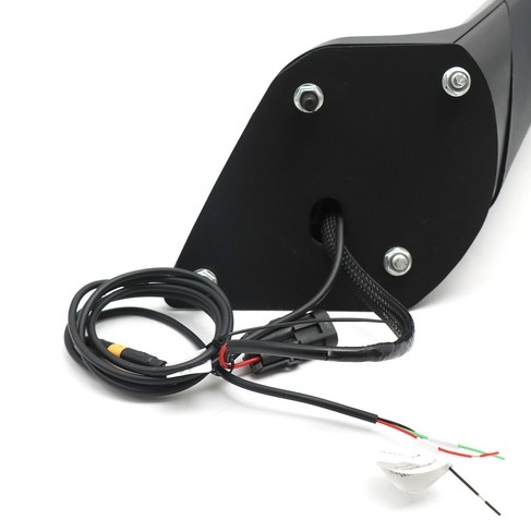 For Freightliner Cascadia 2018 Pair Chrome Heated Hood Mirror W Turn Signal LED