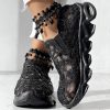 bc2a43a5-613b-4014-9206-e6969251c627.jpg Contrast Glitter Transparent Mesh Patch Breathable Sneakers - Without Ankle Strap