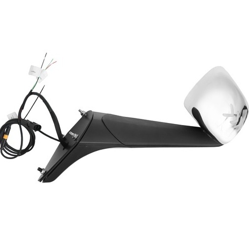 For Freightliner Cascadia 2018 Pair Chrome Heated Hood Mirror W Turn Signal LED