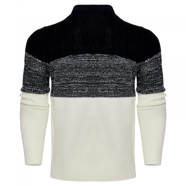 e7e74234-ad91-4fd3-b186-47c58996c559.jpg Men's Casual Color Block Long Sleeve Cable Knit Pullover Sweater