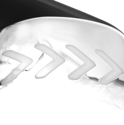 For Freightliner Cascadia 2018 Pair Chrome Heated Hood Mirror W Turn Signal LED