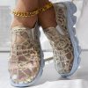 f6620f02-71bd-46f9-a33e-04f739049a66.jpg Contrast Glitter Transparent Mesh Patch Breathable Sneakers - Without Ankle Strap